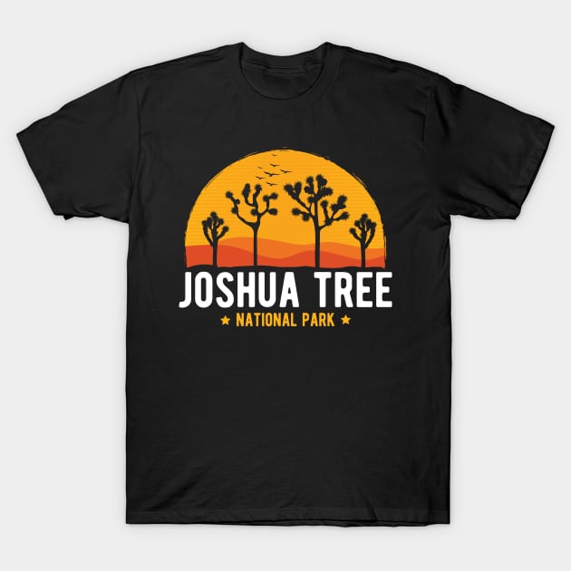 Joshua Tree National Park California Sunset T-Shirt by HCMGift